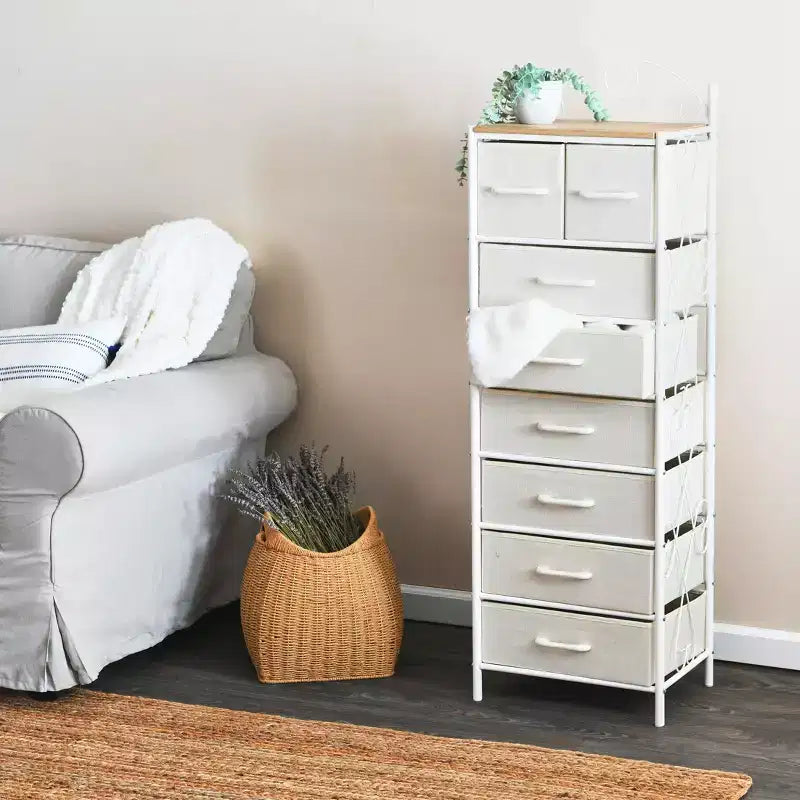 Dresser Tower Storage Organizer with 8 Drawers