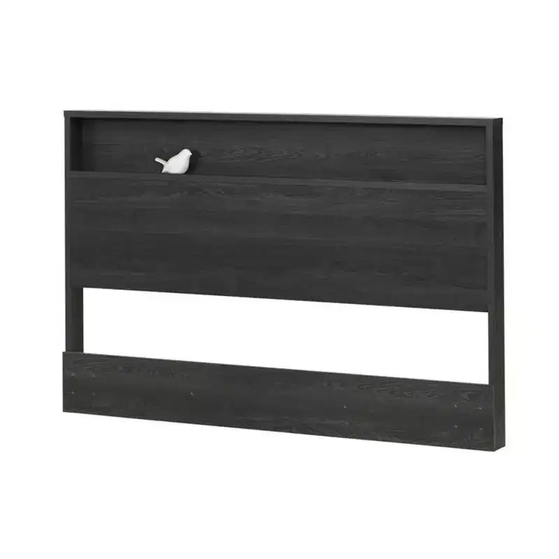 Full Queen Headboard with Storage Shelf