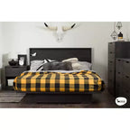 Full Queen Headboard with Storage Shelf