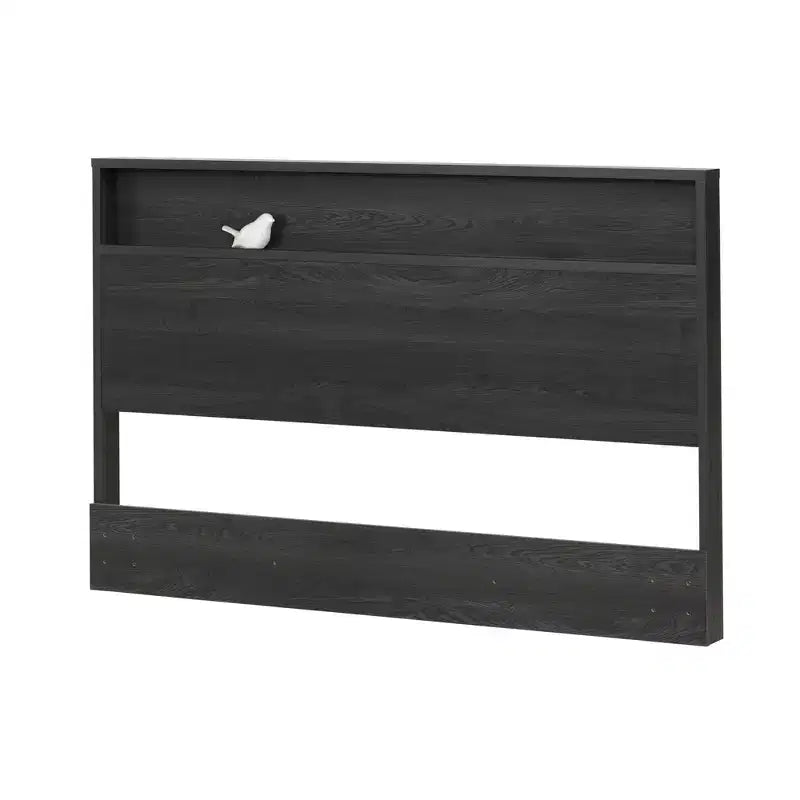 Full Queen Headboard with Storage Shelf