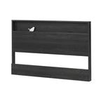 Full Queen Headboard with Storage Shelf