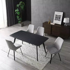 62.4 Inch Mid-Century Modern Sideboard Buffet Table with 3 Drawers & 2 Shelves, Iron Frame TV Stand Cabinet for Kitchen, Dining Room, Living Room