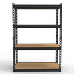 Rack Storage Shelf 4 Layers Adjustable Spacing Steel