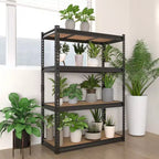 Rack Storage Shelf 4 Layers Adjustable Spacing Steel