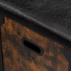 Wooden Storage Chest with Lid,Storage Trunk,Storage Bench with Safety Hinge and Lift-Top for Entryway, Bedroom, Living Room