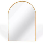20 X 30 Arched Decorative Wall Mirror, Modern Metal Framed Vanity Mirror for Entryway, Living Room, Bedroom