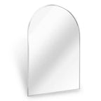 20 X 30 Arched Decorative Wall Mirror, Modern Metal Framed Vanity Mirror for Entryway, Living Room, Bedroom