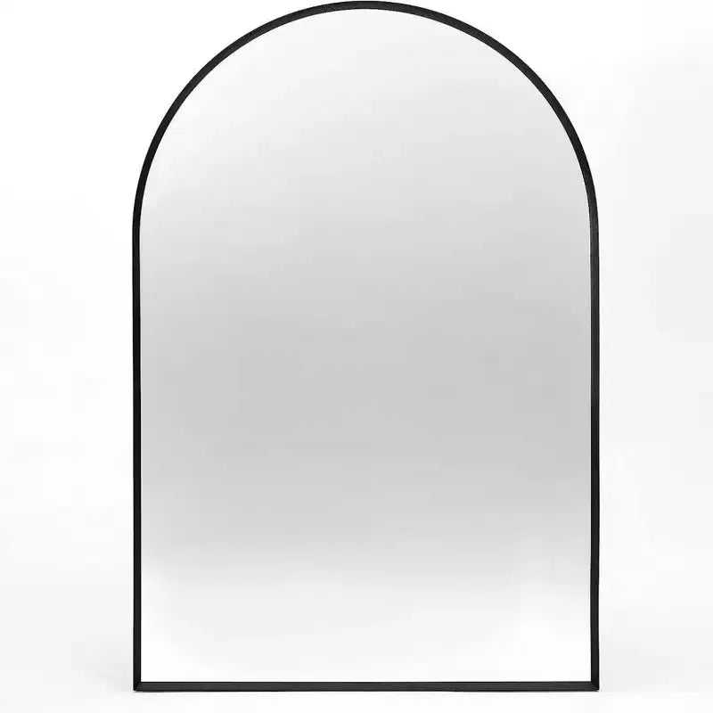 20 X 30 Arched Decorative Wall Mirror, Modern Metal Framed Vanity Mirror for Entryway, Living Room, Bedroom