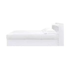 83" Queen Bed Bed White Finish