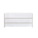83" Queen Bed Bed White Finish