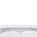 83" Queen Bed Bed White Finish