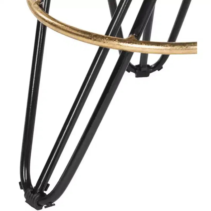 Gold Leaf Counter Stool