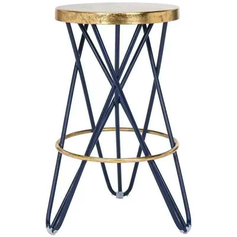 Gold Leaf Counter Stool
