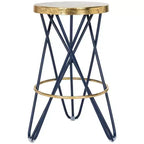 Gold Leaf Counter Stool