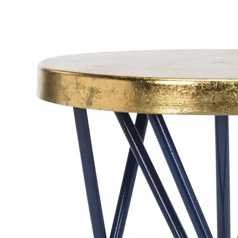 Gold Leaf Counter Stool