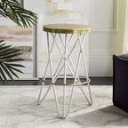 Gold Leaf Counter Stool