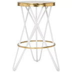 Gold Leaf Counter Stool