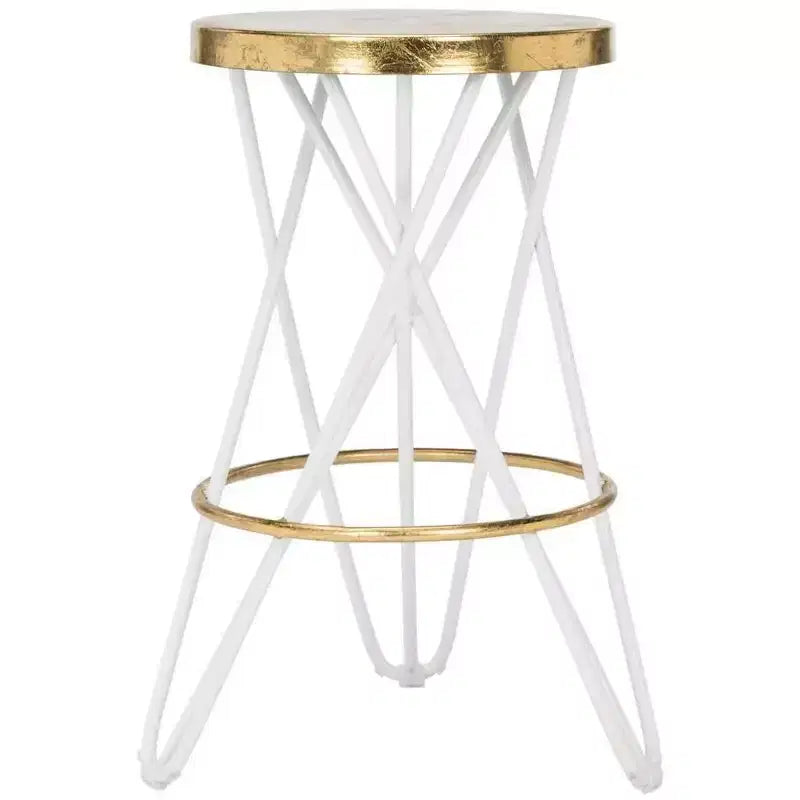 Gold Leaf Counter Stool