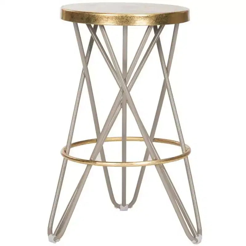 Gold Leaf Counter Stool
