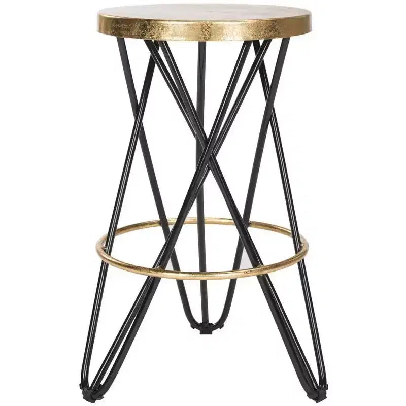 Gold Leaf Counter Stool