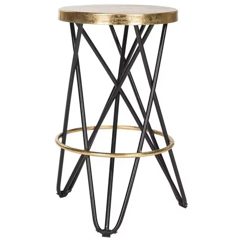Gold Leaf Counter Stool