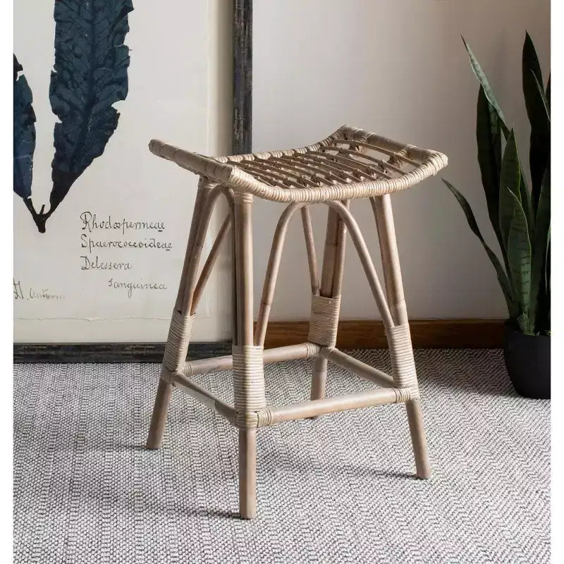 Rattan Counter Stool