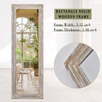 Rectangle Full Length Mirrors