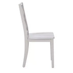 Solid Wood X Back Side Chair