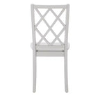 Solid Wood X Back Side Chair