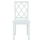 Solid Wood X Back Side Chair