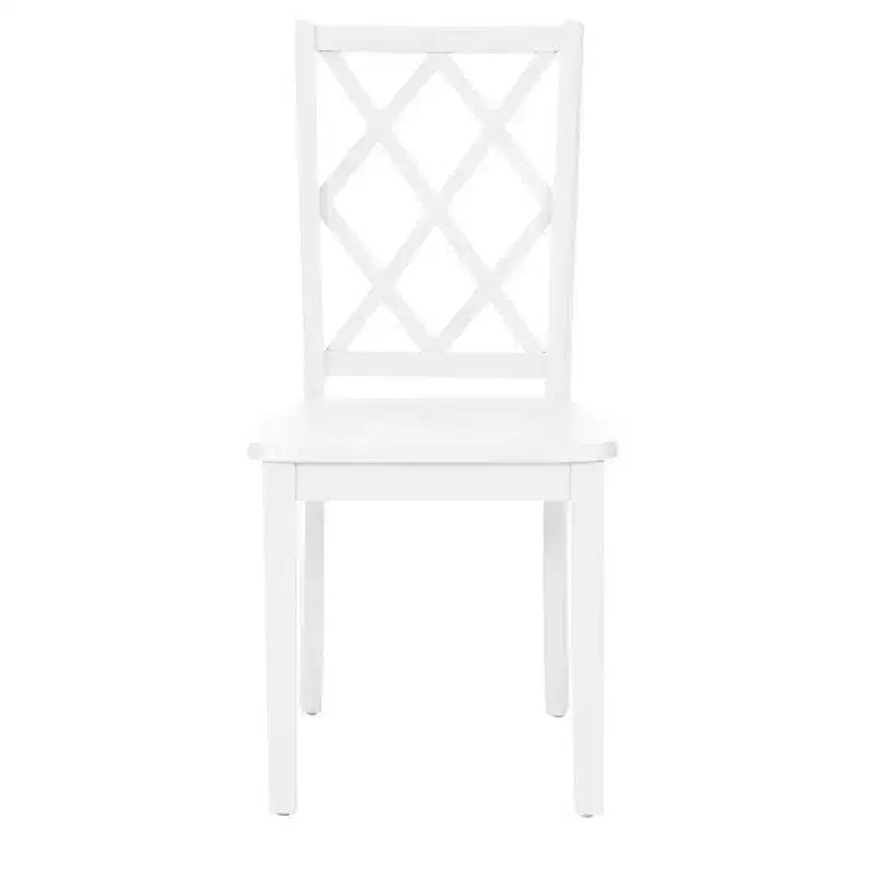 Solid Wood X Back Side Chair