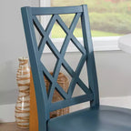 Solid Wood X Back Side Chair
