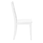 Solid Wood X Back Side Chair