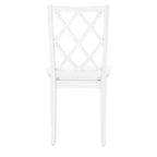 Solid Wood X Back Side Chair