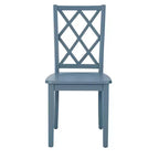 Solid Wood X Back Side Chair