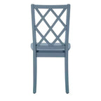 Solid Wood X Back Side Chair